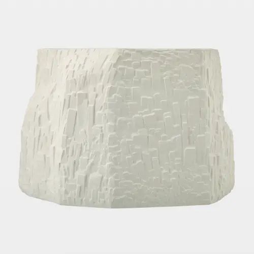 Soros Accent Table-White-Wide