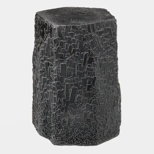 Soros Accent Table-Black-Tall