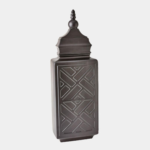 Jian Jar-Matte Black-Lg