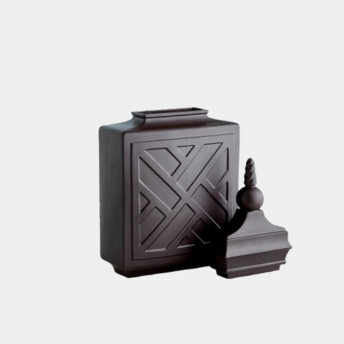 Jian Jar-Matte Black-Sm