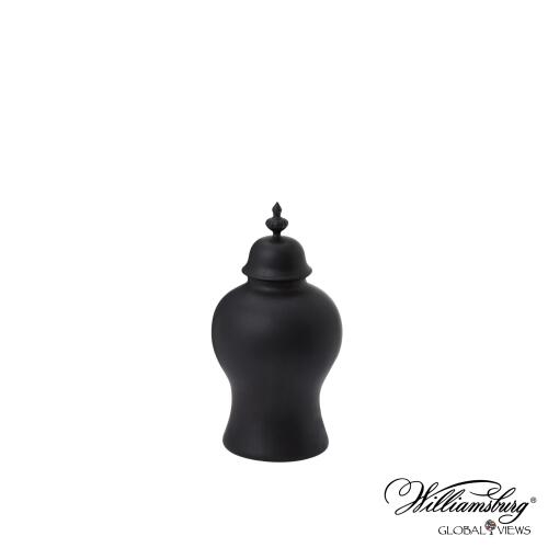 beaufort ginger jar-matte black