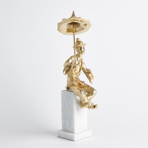 Hyson-Right Facing Tea Drinking Man