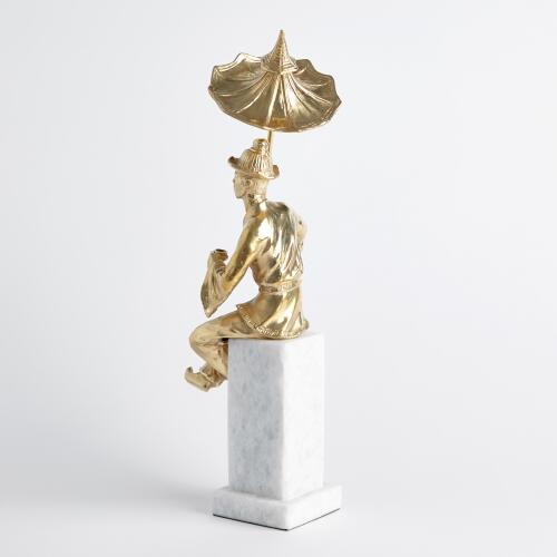 Hyson-Right Facing Tea Drinking Man