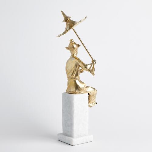 Hyson-Right Facing Tea Drinking Man