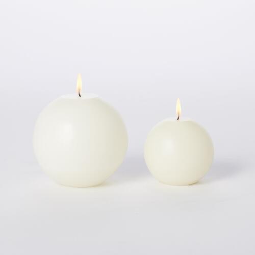 Ball Candle-Unscented