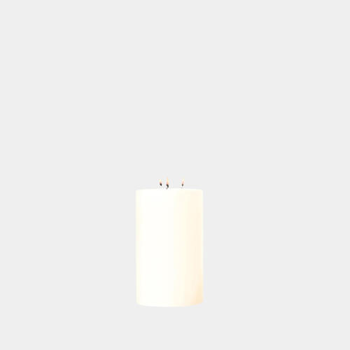 3 Wick Pillar Candle-Unscented