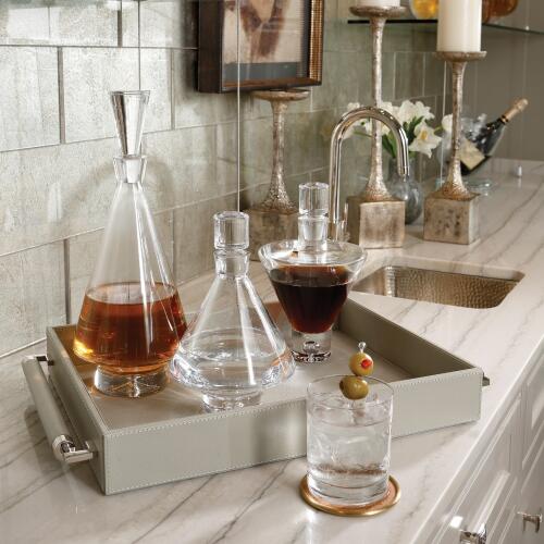 Fat Bottom Decanter-Clear