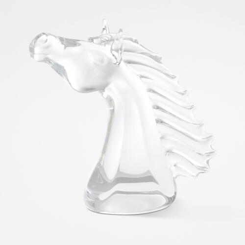 Thoroughbred Horse Head-Lg