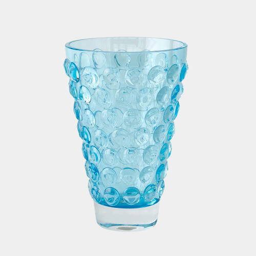 Brandi Wide Vase-Cobalt