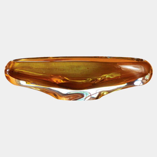 Canoe Bowl-Amber
