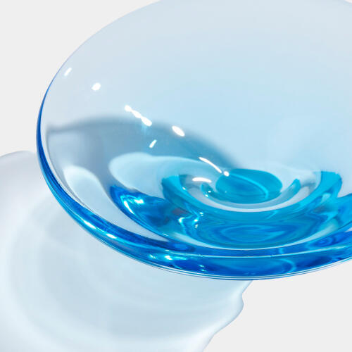 Cardenas Cobalt Glass Dish