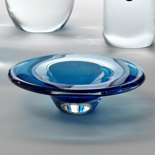 Cobalt Glass Dish