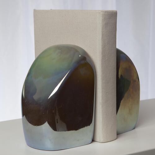 Chunk Bookends-Iris Gelp