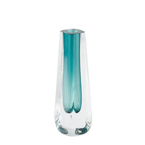 Cut Glass Vase-Azure