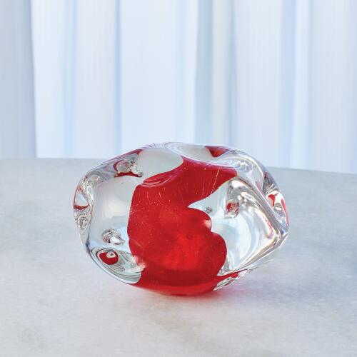 Dimple Paperweight-Cinnabar