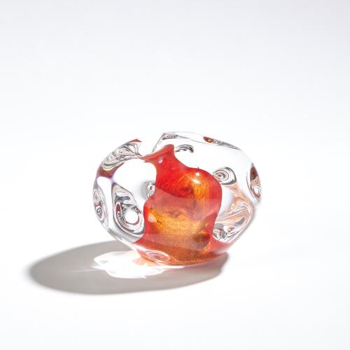 Dimple Paperweight-Cinnabar