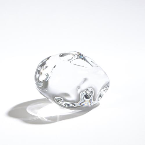 Dimple Paperweight-Clear