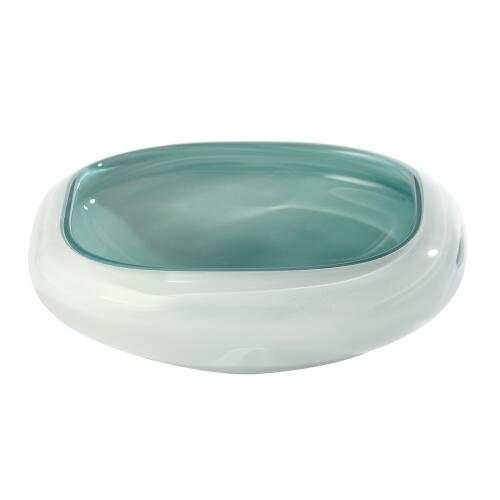 Cased Glass Bowl-Azure