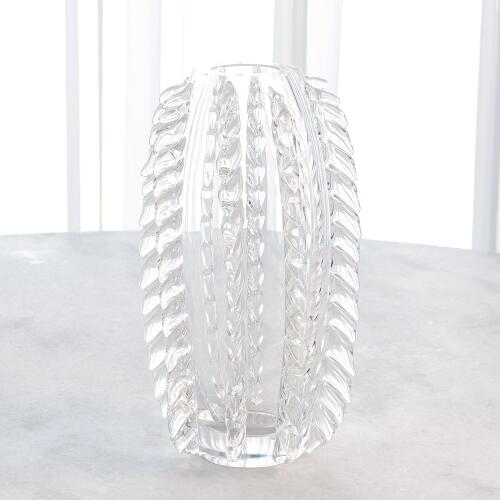 Fringe Vase-Clear