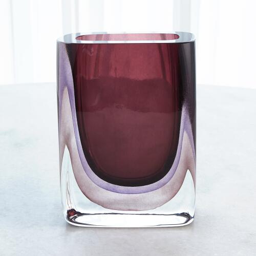 Borealis Vase-Amethyst