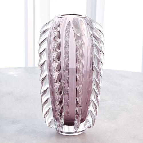 Fringe Vase-Amethyst