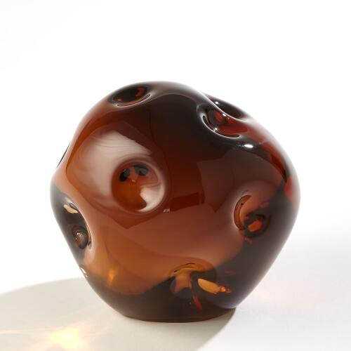 Dimpled Sphere-Chocolate