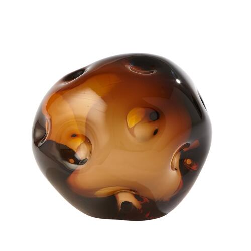 Dimpled Sphere-Chocolate