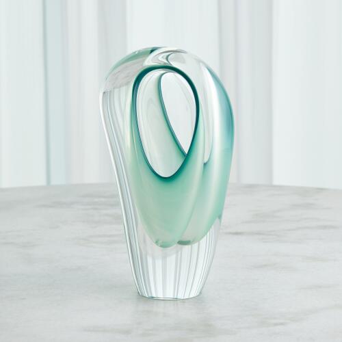 Double Vase-Wintergreen