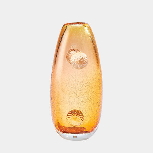 Pom Pom Vase-Amber
