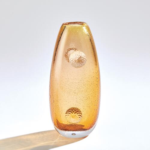 Pom Pom Vase-Amber