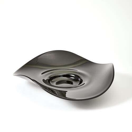 Wavy Edge Bowl-Black