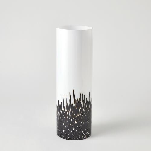 Confetti Vase-Black/White