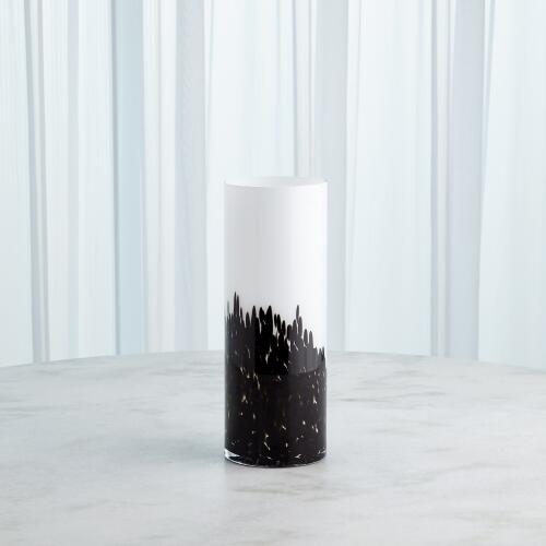 Confetti Vase-Black/White