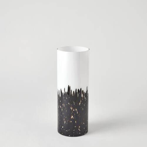 Confetti Vase-Black/White