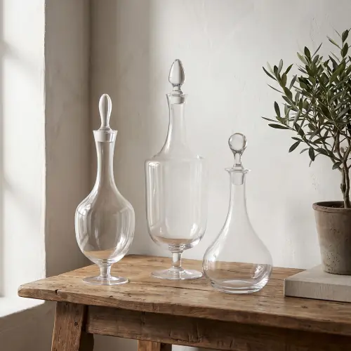 Classic Footed Decanter