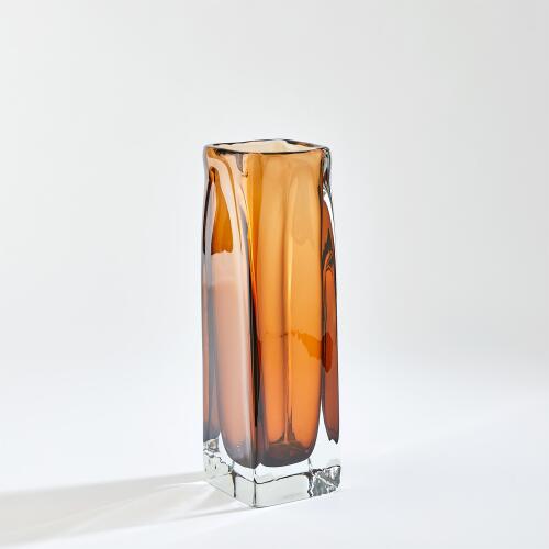 Tower Vase-Dark Amber