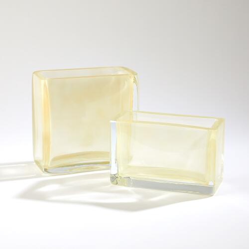 Vega Rectangle Block Vase