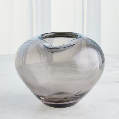 Undulating Vase-Grey