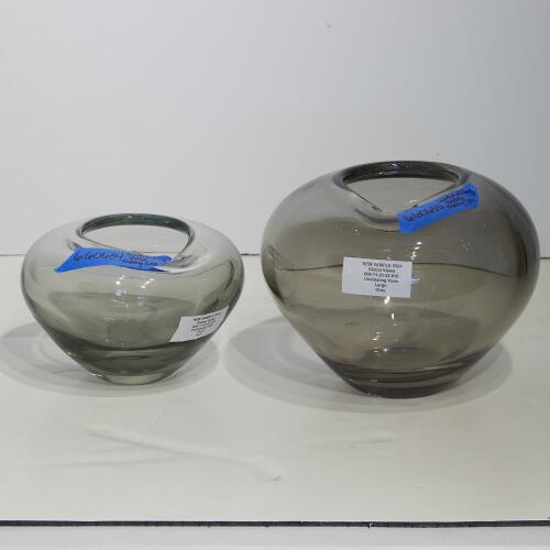 Undulating Vase-Gray