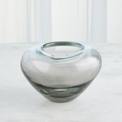 Undulating Vase-Grey
