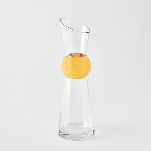 Metallic Orb Carafe-Gold