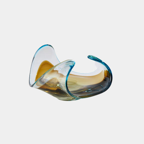 Trio Bowl-Turquoise/Beige