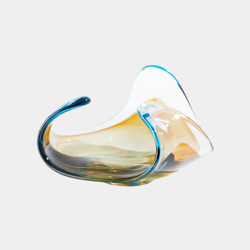 Trio Bowl-Turquoise/Beige