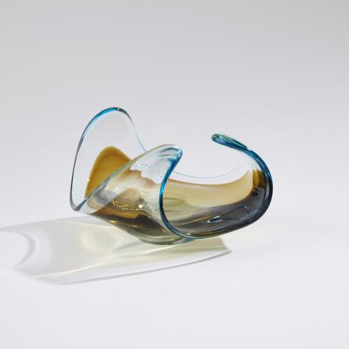 Trio Bowl-Turquoise/Beige