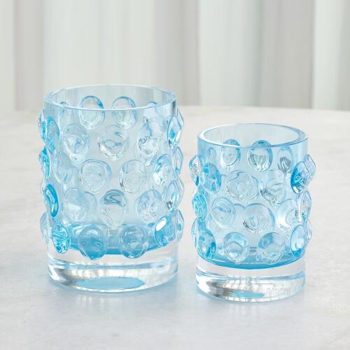 Thousand Eye Vase-Blue