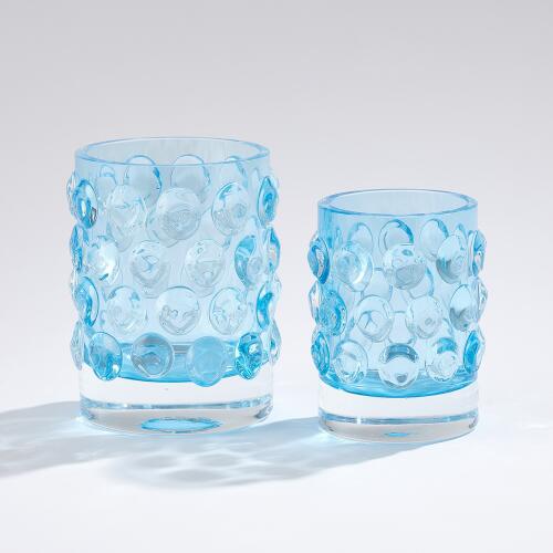 Thousand Eye Vase-Blue