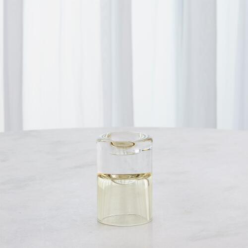 Radiant Tea Light Holder/Vase-Moss Green