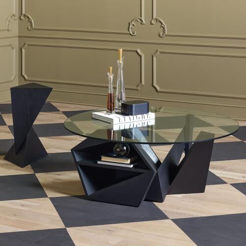 Swirl Paperweight-Moss Green