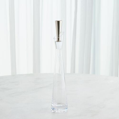 Slant Decanter-Platinum
