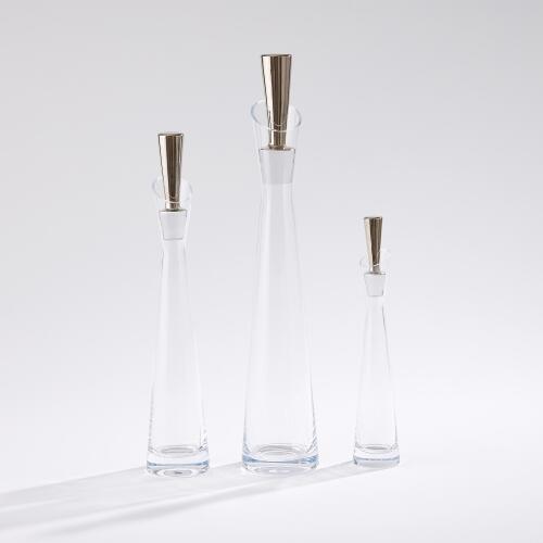 Slant Decanter-Platinum